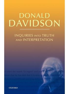 预售【按需印刷】英文原版 Inquiries Into Truth and Interpretation对真理与解释的探究 牛津大学出版 原版进口正版书籍