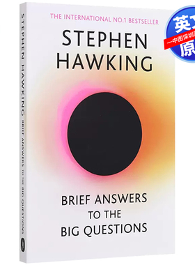 英文原版 十问 霍金沉思录 霍金遗作 Brief Answers to the Big Questions STEPHEN HAWKING 时间简史大设计作者