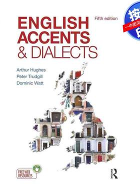 预售【按需印刷】英文原版 英语口音和方言 English Accents and Dialects 原装进口正版书籍