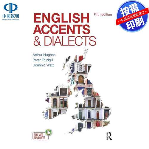 预售【按需印刷】英文原版 英语口音和方言 English Accents and Dialects 原装进口正版书籍