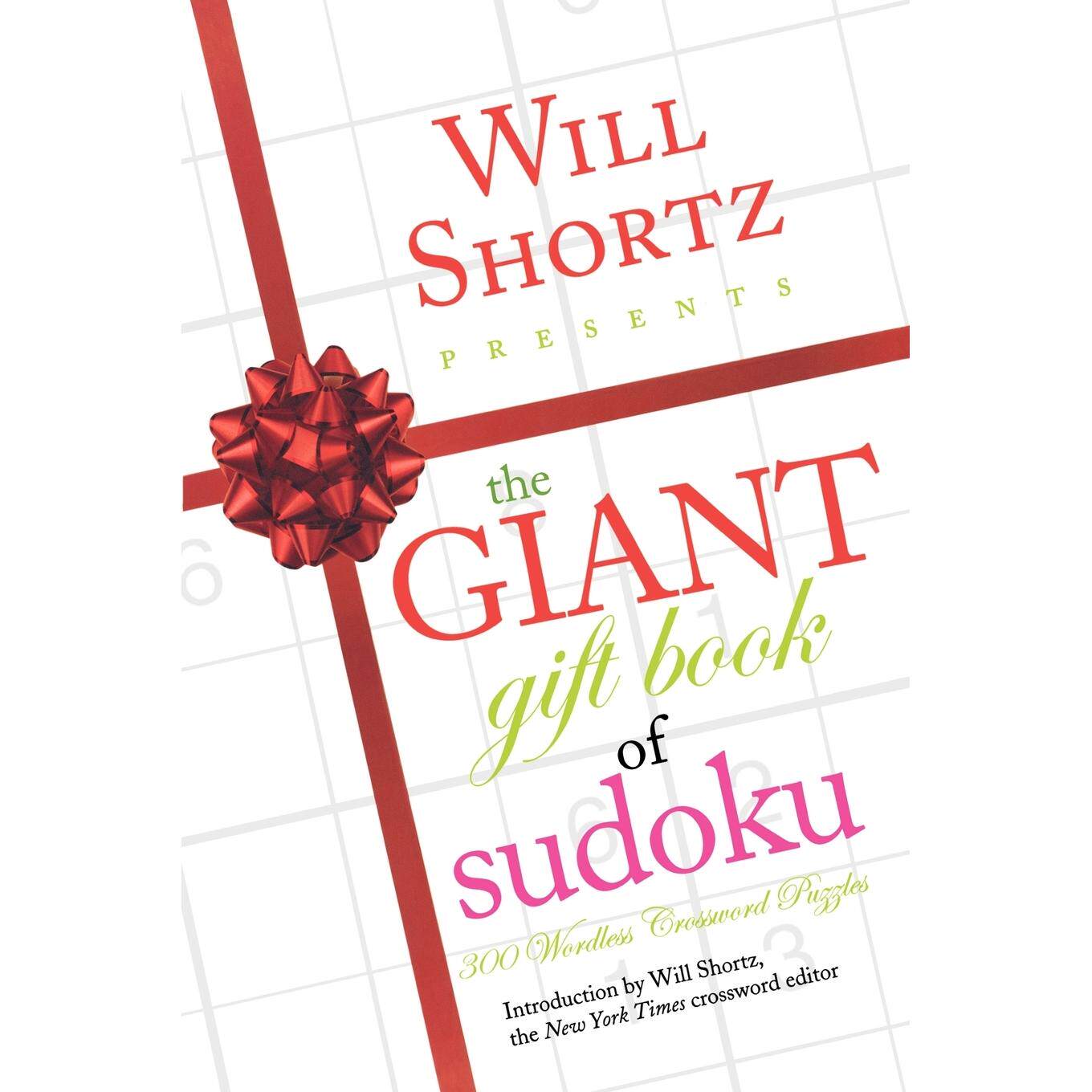 【预售 按需印刷】英文原版威尔·肖茨呈现巨型数独礼物书Will Shortz Presents The Giant Gift Book of Sudoku原装进口正版书籍
