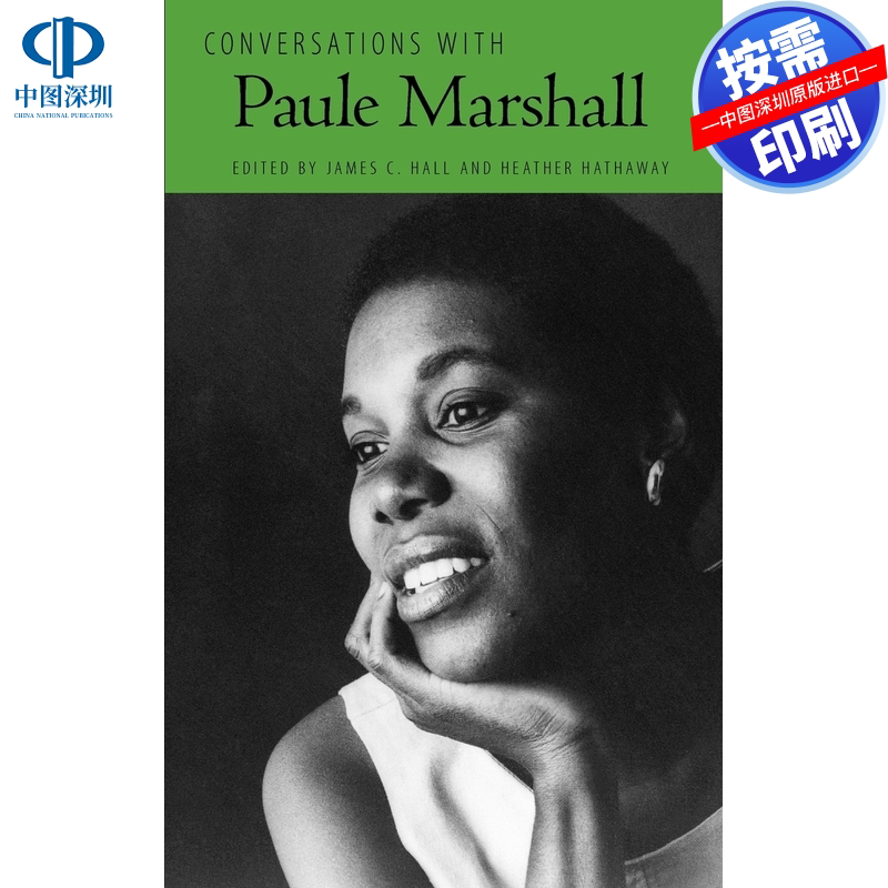预售【按需印刷】英文原版 与保利·马歇尔的对话 Conversations with Paule Marshall 原装进口正版书籍