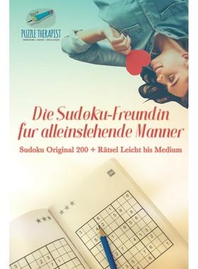 【预售 按需印刷】德文原版Die Sudoku-Freundin für alleinstehende M?nner | Sudoku Original 200 + R?tsel Leicht bis Medium