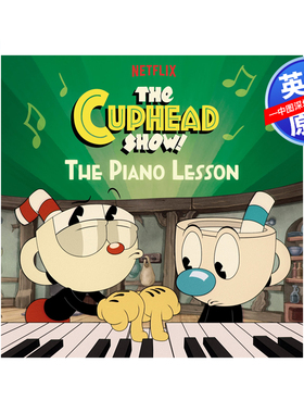 英文原版 茶杯头故事书 The Piano Lesson 钢琴课 The Cuphead Show! 茶杯头秀! 进口英文正版书籍