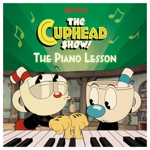 英文原版 茶杯头故事书 The Piano Lesson 钢琴课 The Cuphead Show! 茶杯头秀! 进口英文正版书籍