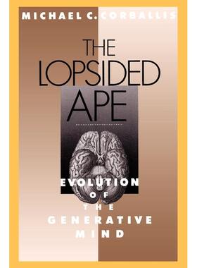 预售【按需印刷】英文原版 The Lopsided Ape偏侧猿 牛津大学出版 原装进口正版书籍