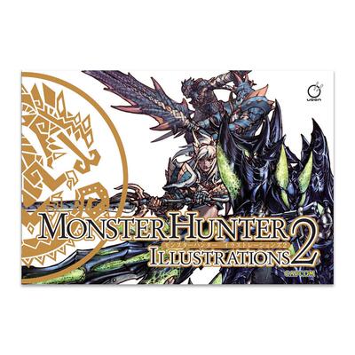英文原版 怪物猎人2游戏设定集艺术书 精装 Monster Hunter Illustrations 2 日本卡普空CAPCOM 周边画册