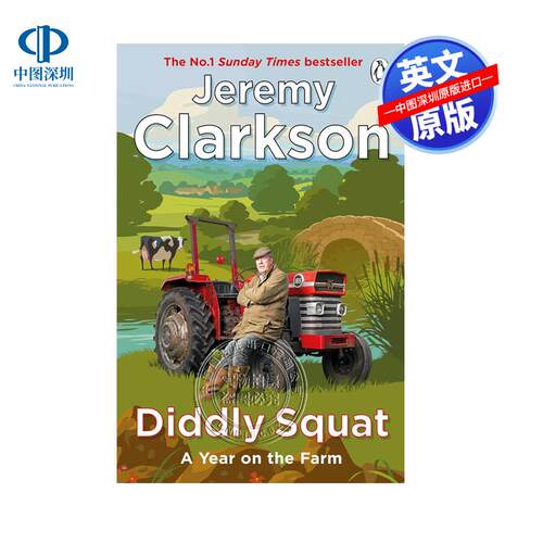 英文原版 克拉克森的农场1 田园生活从开始到放弃 Diddly Squat: A Year on the Farm 真人秀原著 Jeremy Clarkson