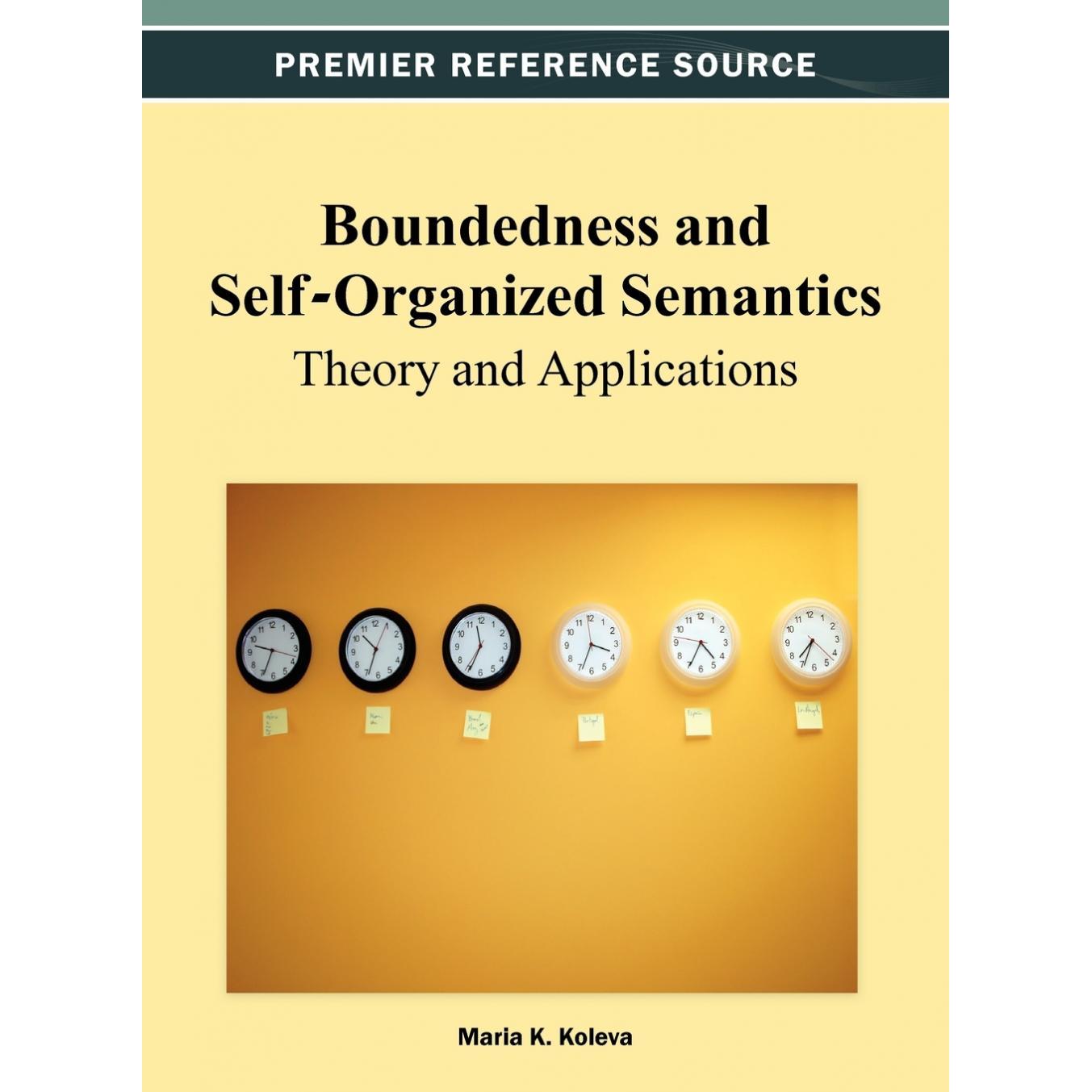 【预售 按需印刷】英文原版有界性和自我组织的语义Boundedness and Self-Organized Semantics原装进口正版书籍