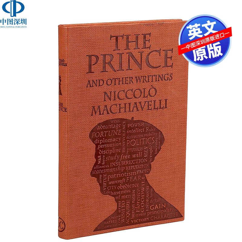 英文原版 The Prince and Other Writings君王论马基亚维利 Word Cloud Classics进口英语正版书籍-封面