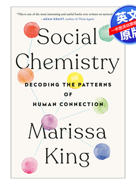 英文原版 社会化学:破译人际关系模式 Social Chemistry: Decoding the Patterns of Human Connection 进口正版书籍