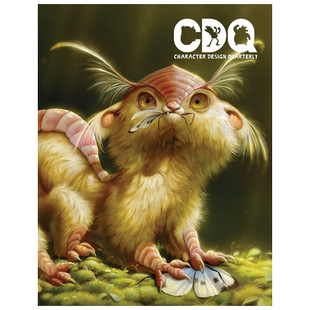 英文原版 人物设计季刊 Character Design Quarterly 21 角色设计教程指南 Amelia Bothe 专业插画师人物艺术爱好者作品集画册