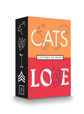 英文原版 信札卷1-4册盒装：猫；音乐；爱情；战争 Letters of Note Volumes 1-4 Boxed Set: Cats; Music; Love; War收藏纪念套装