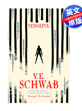 英文原版 Vengeful 复仇 纽约时报畅销书 2018年科幻小说类最佳阅读选择奖得主 V. E. Schwab 英雄小说故事书