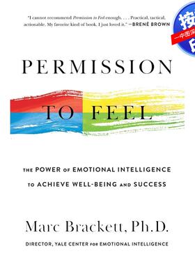 【预售 按需印刷】英文原版  感受的许可 Permission to Feel 原版进口正版书籍