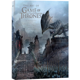 英文原版 权利的游戏影视设定集 the art of game of thrones 精装 乔治马丁 冰与火之歌官方周边