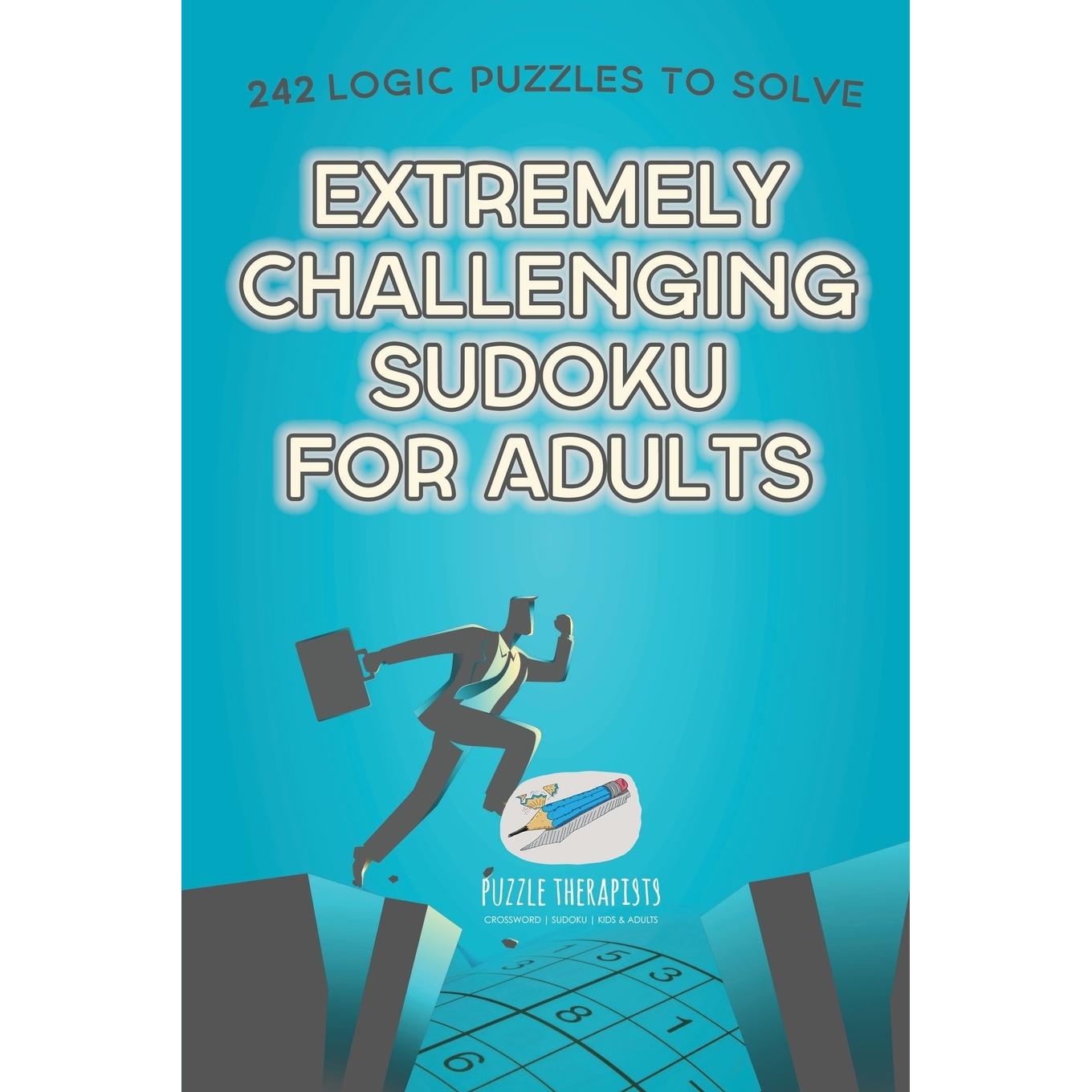 【预售 按需印刷】英文原版Extremely Challenging Sudoku for Adults | 242 Logic Puzzles to Solve进口原版正版书籍