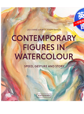 英文原版 当代水彩人物画：速度、姿态和故事 绘画美术入门Contemporary Figures in Watercolour: Speed, Gesture and Story