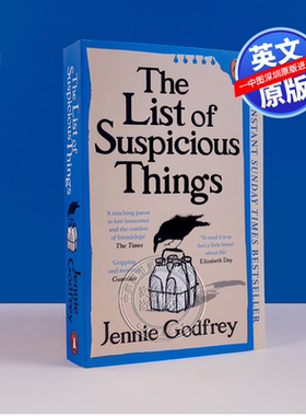 英文原版 可疑事物清单 BBC读书俱乐部精选 星期日泰晤士报畅销书小说 The List of Suspicious Things Jennie Godfrey
