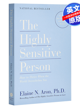 英文原版 敏感的人 如何面对外界压力 The Highly Sensitive Person 英文读物 Elaine N. Aron 英文版 进口英语书籍