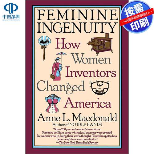 预售【按需印刷】英文原版 女性的聪明才智Feminine Ingenuity原版进口书籍