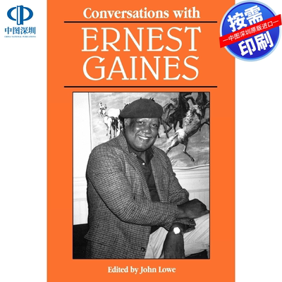 预售【按需印刷】英文原版 与欧内斯特·盖恩斯的对话 Conversations with Ernest Gaines 原装进口正版书籍