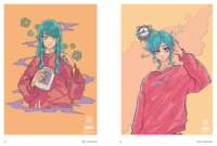 现货【深图日文】 ILLUSTRATION MAKING & VISUAL BOOK 世津田 插画作品集 ：心理镜鸣 正版书 日本原装进口 正版书 thumbnail 2