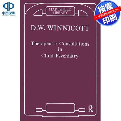 预售【按需印刷】英文原版 儿童精神科的治疗咨询 Therapeutic Consultations in Child Psychiatry 原装进口正版书籍