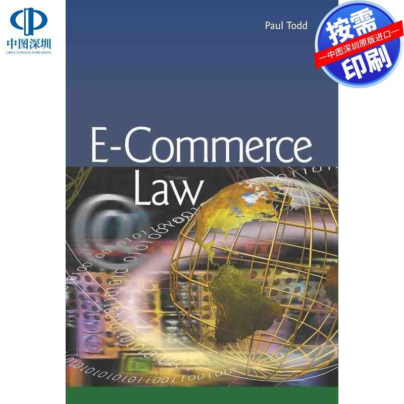 预售【按需印刷】英文原版 电子商务法 E-Commerce Law 原装进口正版书籍