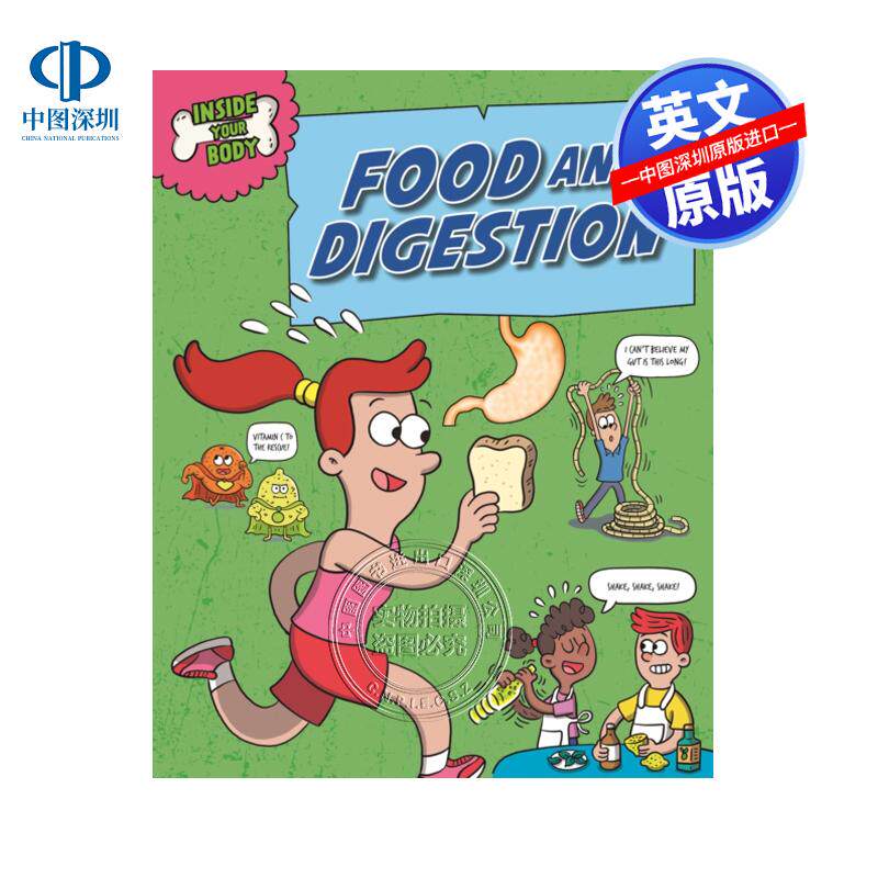 英文原版  Inside Your Body: Food and Digestion  人体探秘：食物与消化  Andrew Solway  自然科普  平装  英版