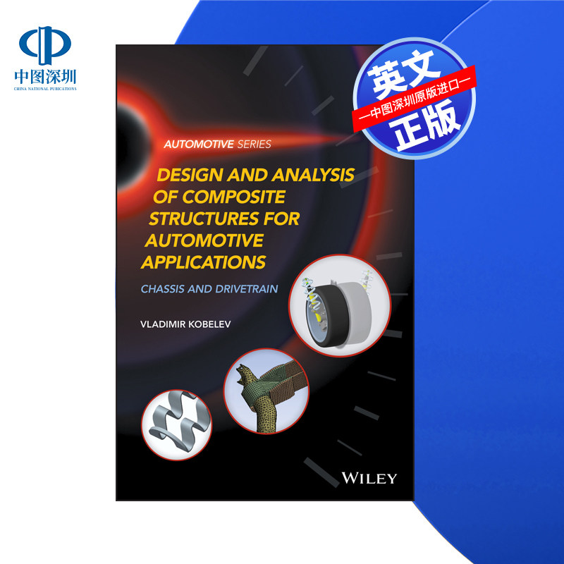 【预售 按需印刷】Wiley出版 汽车用复合材料结构的设计与分析 Design and Analysis of Composite 进口英文正版书籍