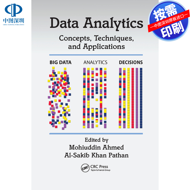 预售【按需印刷】英文原版 数据分析 Data Analytics 原装进口正版书籍