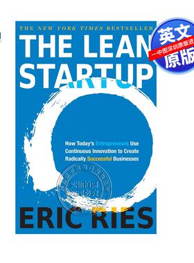 现货英文原版 精益创业 The Lean Startup