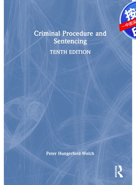 预售【按需印刷】英文原版 刑事程序与量刑 Criminal Procedure and Sentencing 原装进口正版书籍