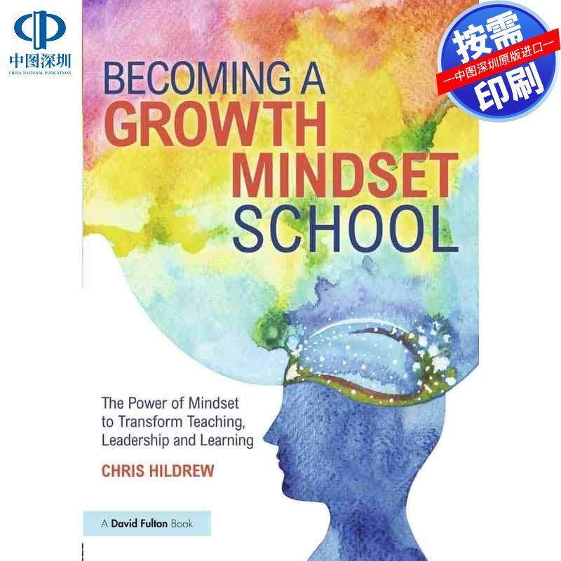 预售【按需印刷】英文原版 成为成长心态的学校 Becoming a Growth Mindset School 原装进口正版书籍