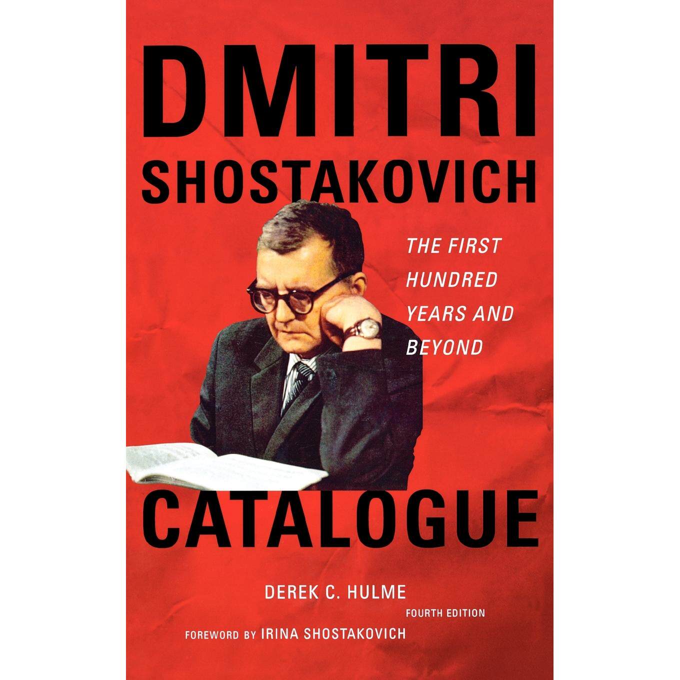 【预售 按需印刷】英文原版 德米特里·肖斯塔科维奇目录 Dmitri Shostakovich Catalogue 进口原版正版书籍