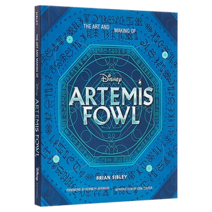 英文原版 阿特米斯的奇幻历险设定集 Art and Making of Artemis Fowl 进口艺术书 正版图书