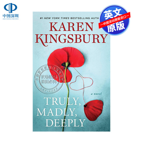 英文原版 Truly, Madly, Deeply 真的，疯狂的，深刻的 精装 纽约时报畅销书 小说