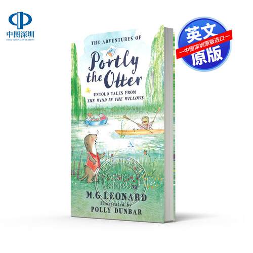 预售英文原版 The Adventures of Portly the Otter 水獭胖子历险记