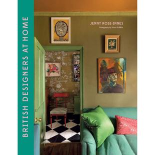 Designers 艺术书 家 精装 Home British 饰画册 20多个英国室内设计师家里设计和空间装 英国设计师 英文原版
