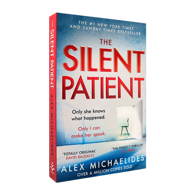 英文原版 沉默的病人 The Silent Patient纽约时报畅销书豆瓣高分 惊悚恐怖悬疑小说 Alex Michaelides英文版 进口 正版 书