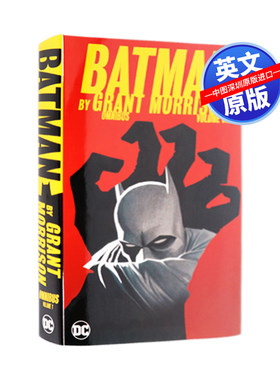 预售英文原版 蝙蝠侠新版漫画合集 1卷 硬壳精装 DC漫画 Batman by Grant Morrison Omnibus Vol. 1 美漫书籍正版