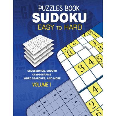 【预售 按需印刷】英文原版Puzzles Book Sudoku进口原版正版书籍