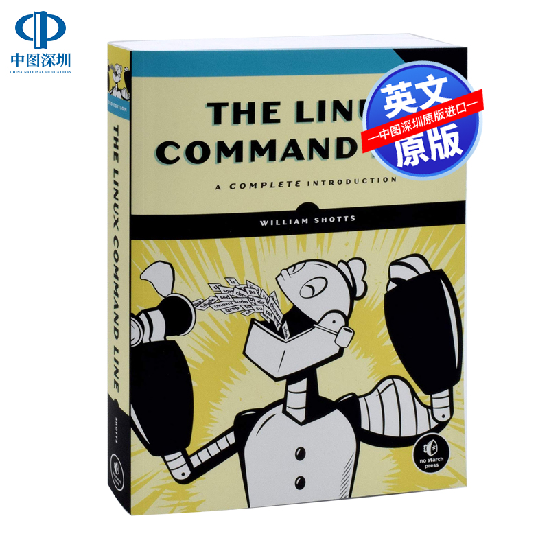 英文原版 Linux命令行 编程开发指南 The Linux Command Line, 2nd Edition 编码系统管理教程