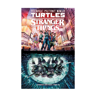 英文原版 忍者神龟:变种时代x怪奇物语跨界冒险漫画故事小说书 Teenage Mutant Ninja Turtles x Stranger Things
