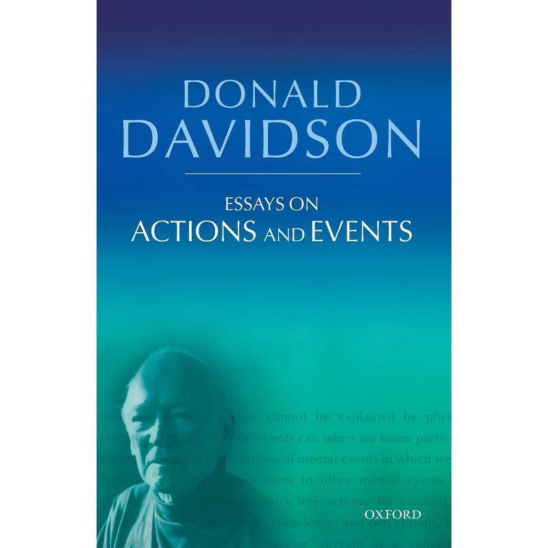预售【按需印刷】英文原版 Essays on Actions and Events行动与事件论文集 牛津大学出版 原版进口正版书籍