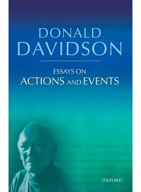 预售【按需印刷】英文原版 Essays on Actions and Events行动与事件论文集 牛津大学出版 原版进口正版书籍
