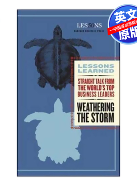 英文原版 哈佛商业评论 风雨无阻 Weathering the Storm 进口正版书籍