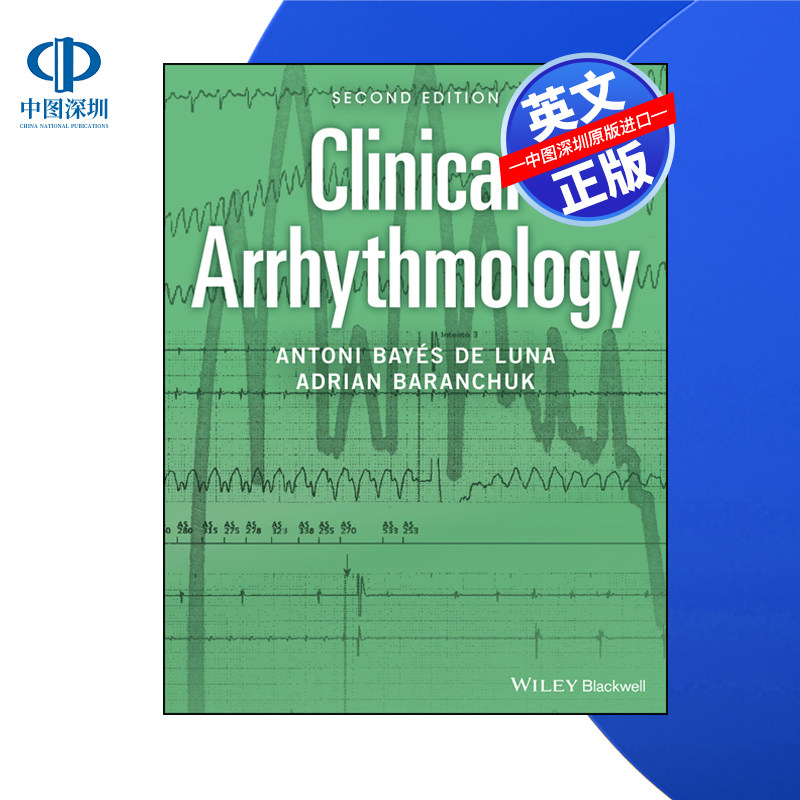 【预售 按需印刷】Wiley出版 临床心律失常学 Clinical Arrhythmology 进口英文正版书籍