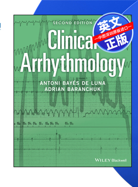 【预售 按需印刷】Wiley出版 临床心律失常学 Clinical Arrhythmology 进口英文正版书籍